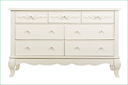 833 FW Evolur Aurora Double Dresser Silo Front